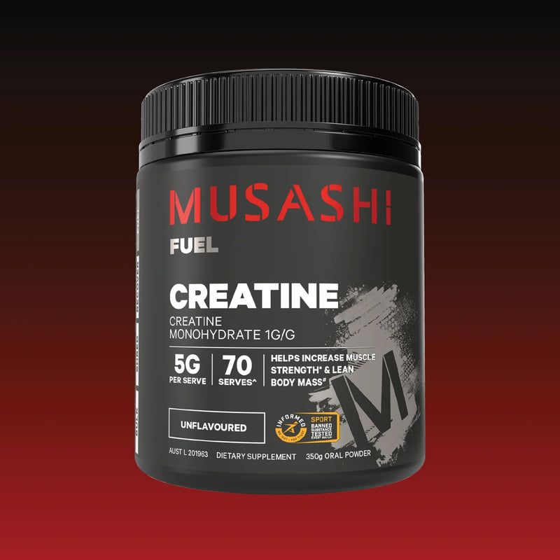 MUSASHI Creatine Unflavoured 350g