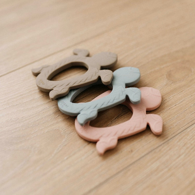 BO&KO Polynesian Turtle Teether Posey