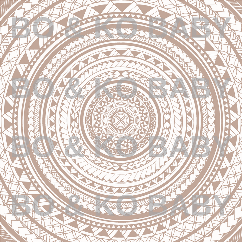 BO&KO Polynesian Pepe Wrap mauve