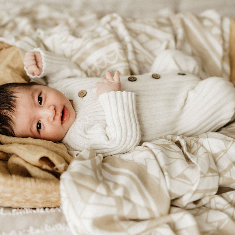 BO&KO Polynesian Pepe Wrap Beige