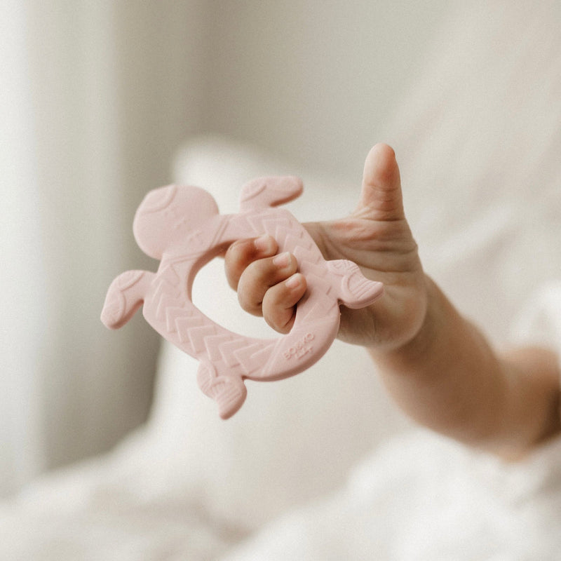 BO&KO Polynesian Turtle Teether Posey