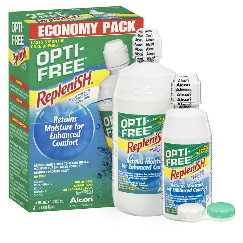 Optifree Replenish Economy pk