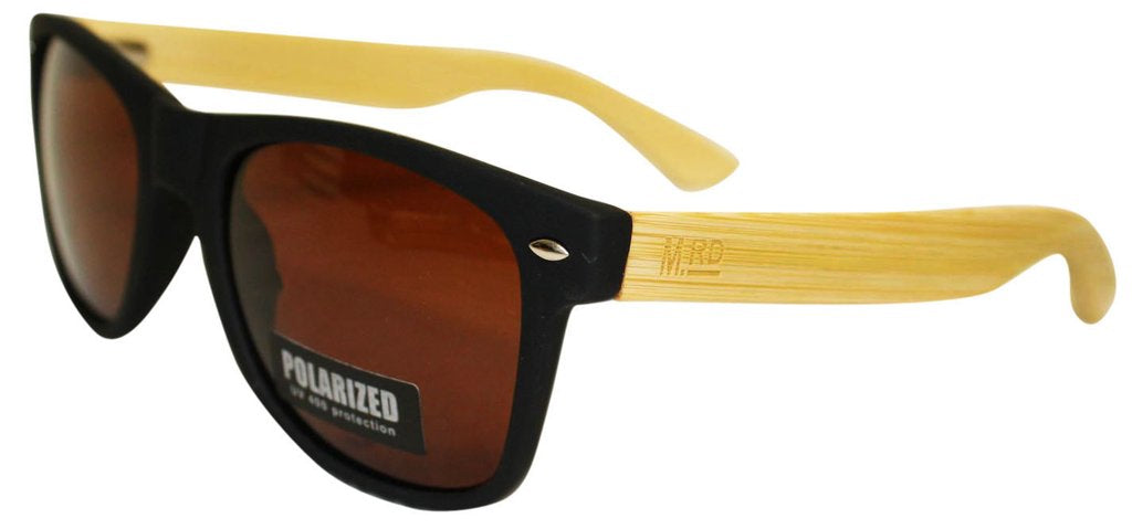 Moana 467 Sunnies - Blk W/Brown Lens