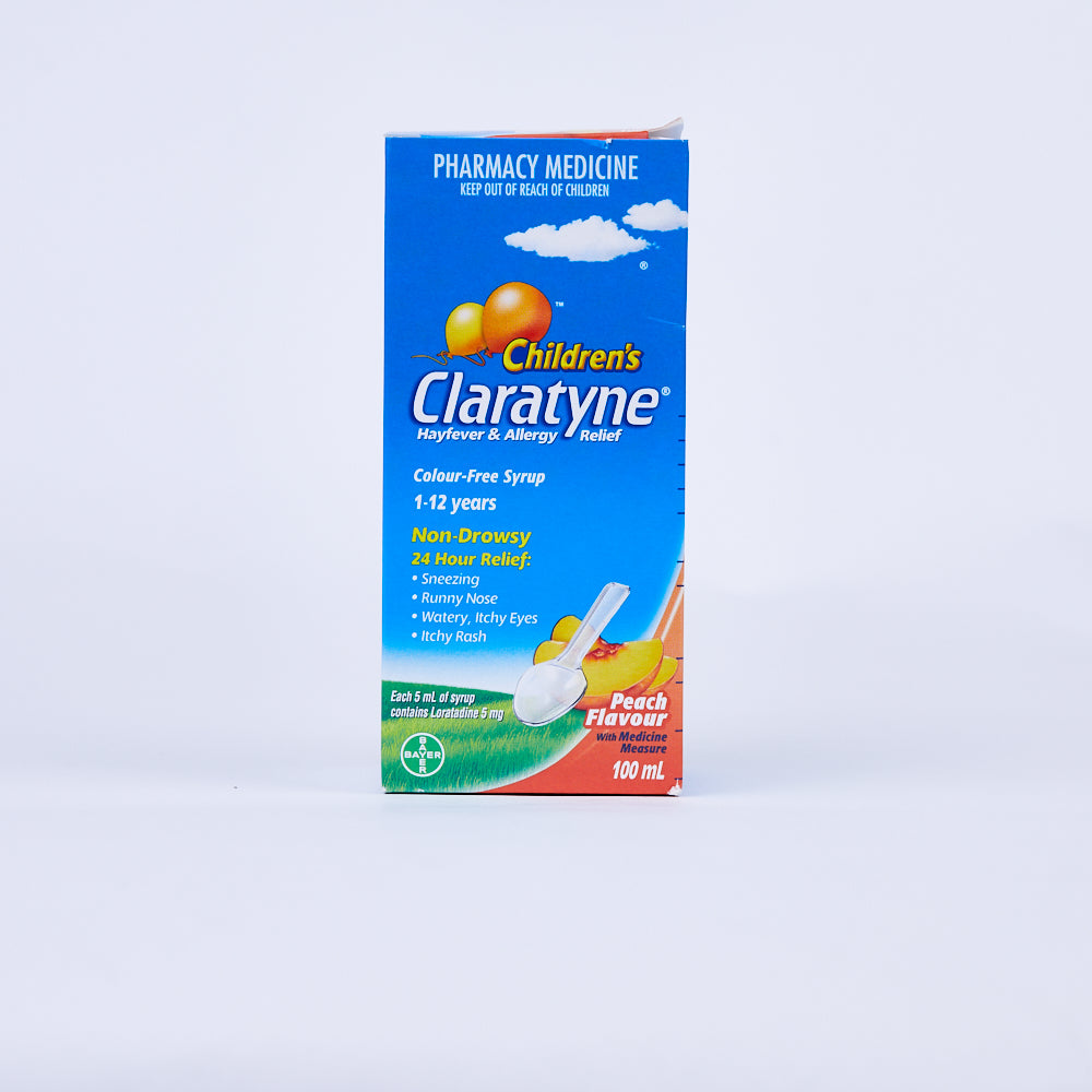 CLARATYNE Child Syrup Peach 100ml