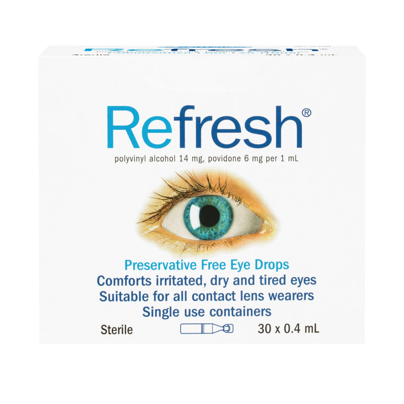REFRESH DROPS 30 X 0.4ML