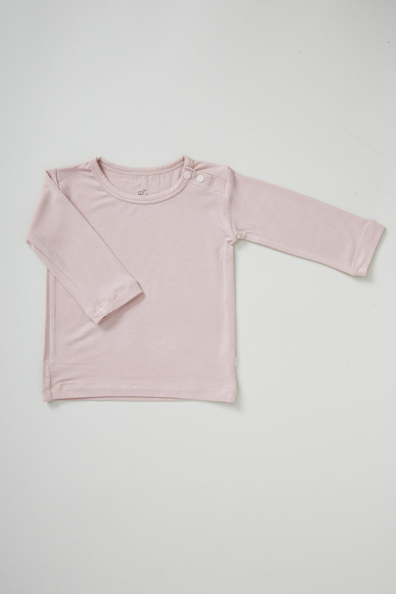 Boody Baby L/S Top Rose 3-6mth
