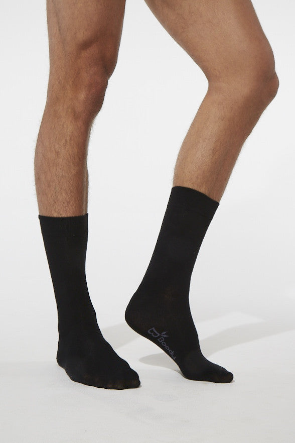 Boody Men's Sock Business Blk 6-11