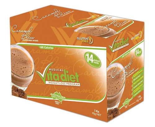 Vita Diet Caramel Bliss Shakes Box 14