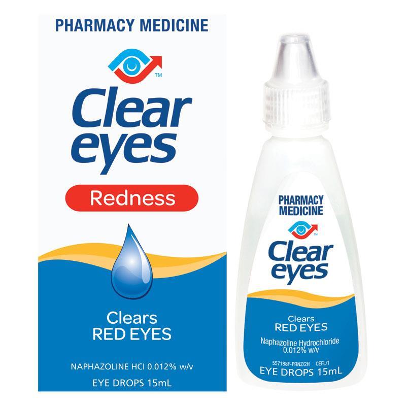 Clear Eyes Red Eye Drops 15ml