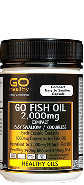 GO Fish Oil 2000mg Odourless 230cap