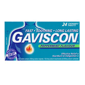 Gaviscon Peppermint Tablets 24s