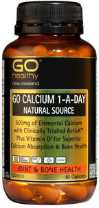 GO Calcium 1aDay Nat Source 60caps