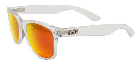 Moana 3282 Sunnies Plastic Clear W Orange Refl Lens