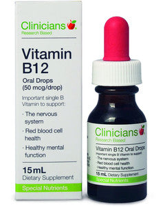 CLINIC. Vit. B12 Oral drops 15ml