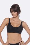 Boody Padded Crop Bra Blk Med