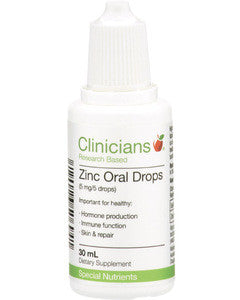 CLINIC. Zinc Oral drops 1mg 30ml