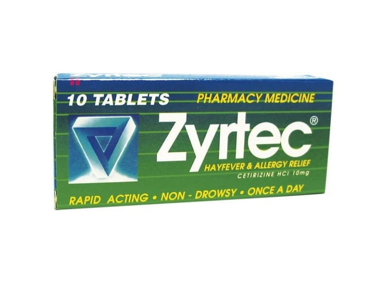 ZYRTEC Allergy & Hayfever Rel. 10s