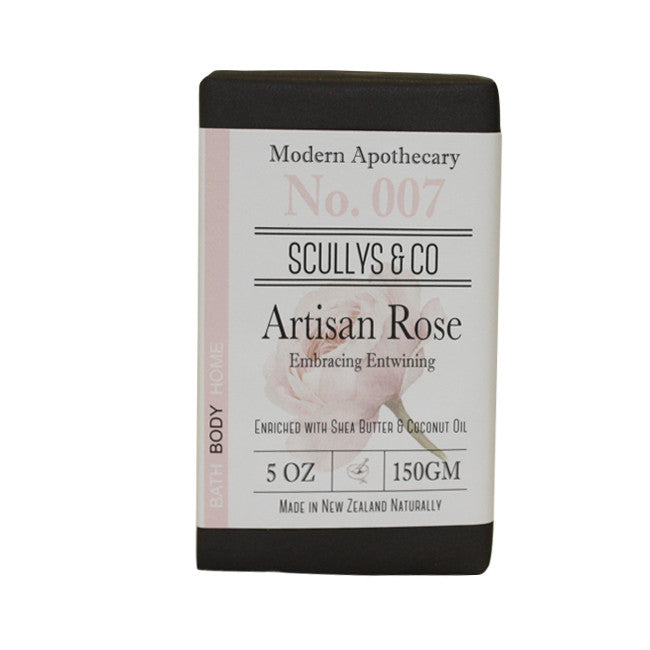 Scully's Artisan Rose Soap(Black)