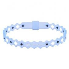 Phiten Anklet Clear Blue 23cm