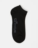 Boody Womens Socks Sport Ankle Blk 3-9