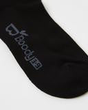 Boody Womens Socks Sport Ankle Blk 3-9