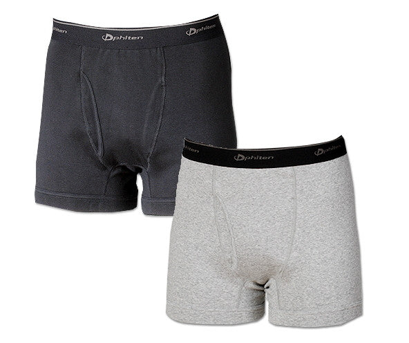 Phiten Raku Boxer Brief Black L