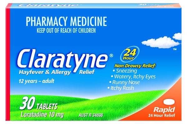 CLARATYNE Tabs 10mg 30s