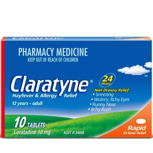 Claratyne Tabs 10mg 10s