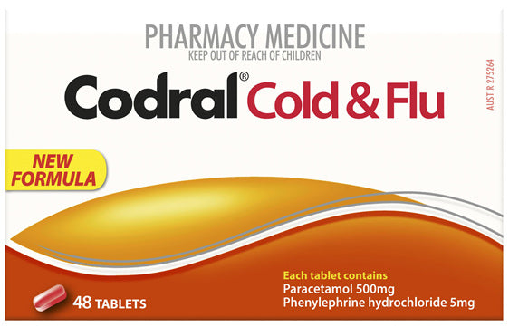 CODRAL PE Cold & Flu Tabs 48