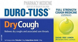 Duro-Tuss Dry Cough Loz Lemon 24s