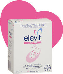 ELEVIT Iodine Pregnancy Supp. 30tb