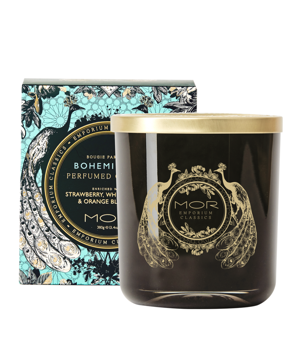 MOR Emporium Collection Fragranced Candle Bohemienne 390g