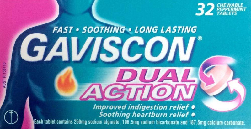 GAVISCON Dual Action Tablets 48s