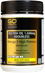 GO Fish Oil 1500mg 210s