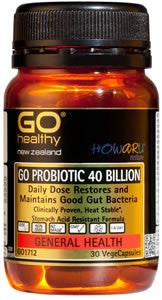 GO Probiotic 40B HOWARU Restore 60