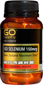 GO Selenium 150mcg VCaps 120s
