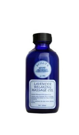 Scully's Lav Massage Oil Relaxing 125ml