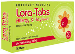 LORA-TABS Allergy & H/Fever 10mg 30