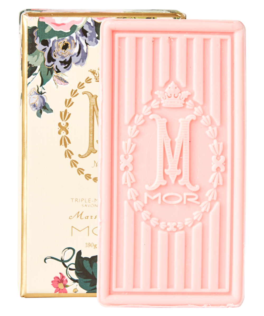 MOR Marshmallow Triple Mill Soap Boxed 180g