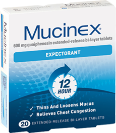 MUCINEX Chesty Cough Tabs 600mg 20s
