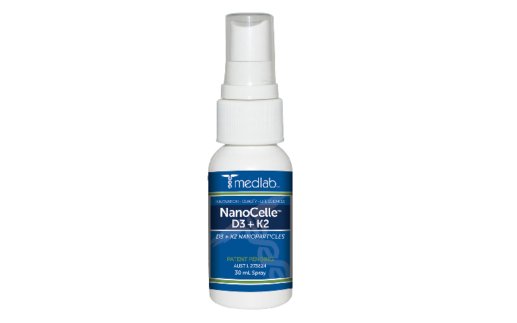 Medlab Nanocelle D3+K2 30ml Spray