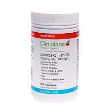 CLINIC. Omega 3 1500mg Capsules 200s