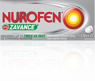 NUROFEN ZAVANCE Caplets 24s