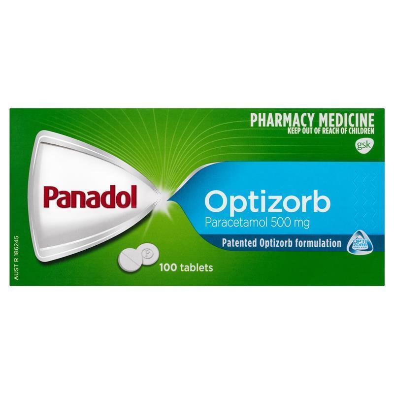PANADOL Optizorb 100tabs 8561