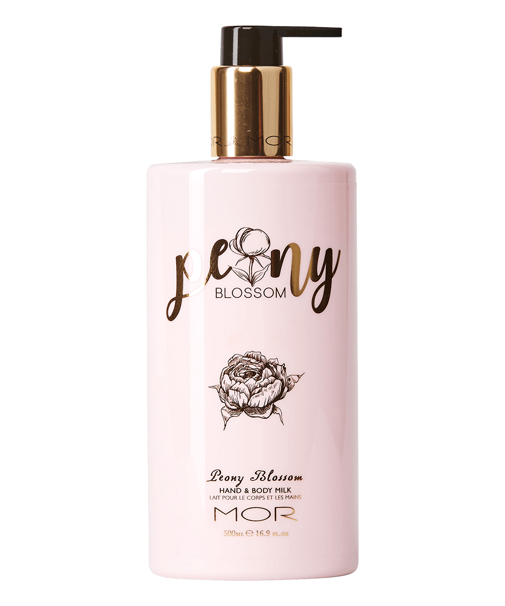 MOR Peony Blossom Hand & Body Milk 500ml