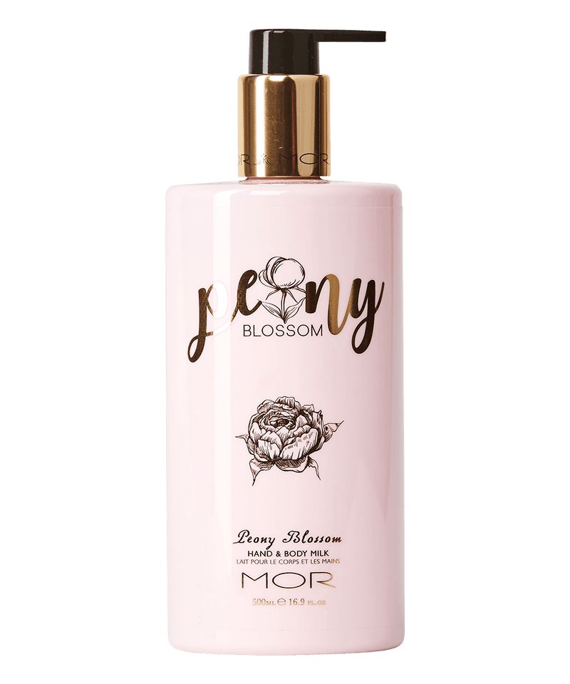 MOR Peony Blossom Hand & Body Milk 500ml