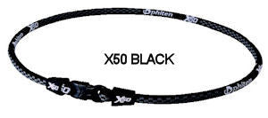 Phiten Necklace X50 Black 65cm
