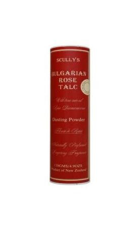 Scully's Rose Talcum Powder