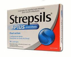 STREPSILS Plus Anaesthetic Loz 16s