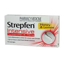 STREPFEN Lozenge Honey/Lemon 16pk